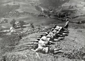 日露戦争中のロシア軍、1904 作： Russian Photographer