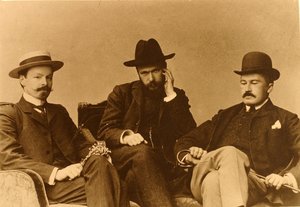 詩人コンスタンチン・ドミトリエヴィッチ・バルモント（コンスタンチン・ドミトリエヴィッチ・バルモント） 作： Russian Photographer