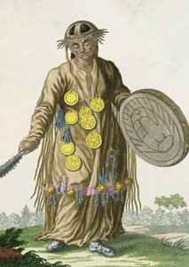 モンゴルのシャーマン、1820