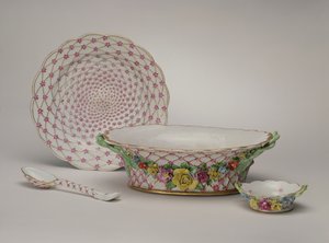 エンプレスエリザベスペトロヴナの奉仕品、1756年（磁器） 作： Russian School