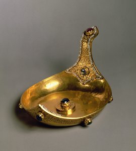 ひしゃくのミハイルフェオドロビッチ、モスクワクレムリンワークショップ、1618年（真珠と宝石を備えた金）