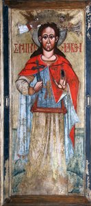 Saint Paraskeva Pyatnitsa、arli 17t centura。 作： Russian icon.