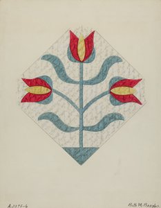 キルト、c。 1936年。
