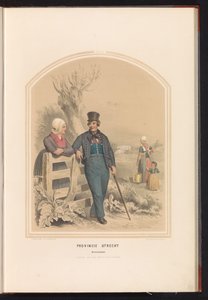 ユトレヒトのブンショテンの伝統衣装、1857年 ユトレヒト州。 Bunschooten / XXI (オブジェクトのタイトル)