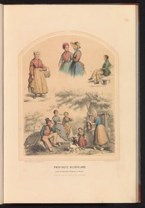 ヘルダーラント州の伝統衣装、1857年 ヘルダーラント州 / 