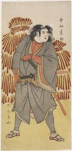 Nakayama Raisuke II as Karahashi Sakuj 作： Ryk sai Jokei