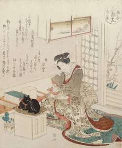 2匹の猫を持つ少女 作： Ryuryukyo Shinsai