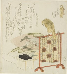 席や、 エー合わせ、 案ｄ 松風、 ｆろｍ テェ セリエｓ ”テェ たぇ おｆ 源氏 （源氏 物語）”