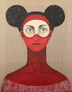 宇宙の仮面の女 作： 