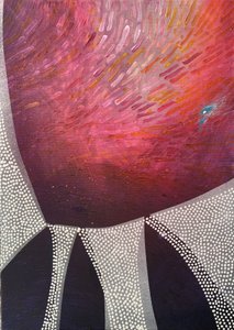 点描の宇宙の流れ