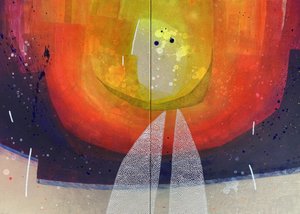 鮮やかな宇宙の輝き 作： 
