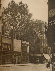 「市のお気に入りの受刑者：チープサイドのプラタナス」、1935年頃。 作： SO Gorse