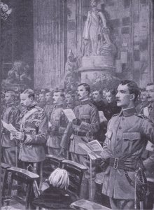 セントポールズでの都市帝国のボランティア、イラスト「After Pretoria：The Guerilla War、1902」