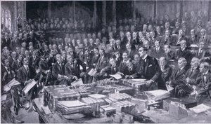 議会史の最も重要な出来事の1つ、1914年8月3日