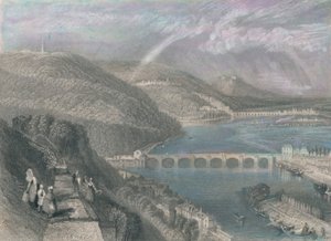 「セーブルからの聖雲の橋」、1835