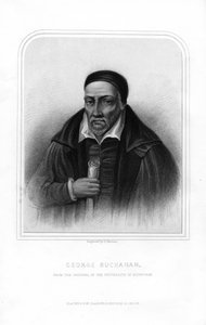 スコットランドの歴史家で人道主義の学者であるジョージブキャナン、1870年。 作： S. Freeman