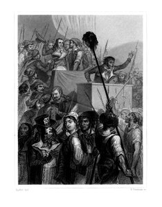 大会の人々、1795年5月20日、1845年 作： S. Freeman