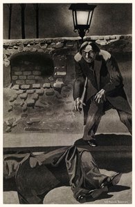 ロバート・ルイス・スティーブンソン(1850-1894)の「ジキル博士とハイド氏の奇妙な事件」からの引用です。 作： S. G. Hulme Beamam