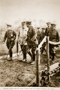 1914〜19年、ジョンフレンチ卿とダグラスハイグ前線でジョフル将軍