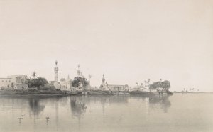 95.フア、ナイル川、1843年。 作： Sabatier