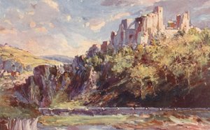 ヴァンタドゥール城（カラーリトグラフ） 作： Sabine Baring Gould