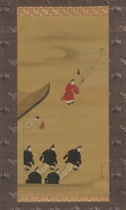 12ヶ月の月波絵、1790年代後半の活動。 作： Sakai Hoitsu
