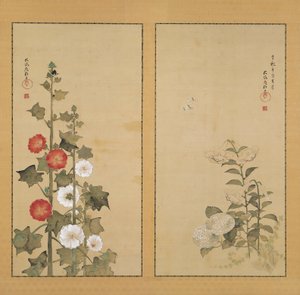  作： 酒井抱一