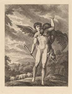 ガニメデのレイプ、176971。 作： Salomon Gessner