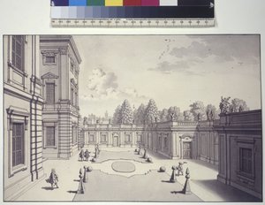 全ページ： リヒテンシュタイン宮殿の庭園の眺め 作： サロモンリトルワン