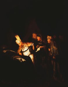 ポンティウスピラトがキリストの十字架に配置される碑文の変更を拒否、1641年 作： Salomon Koninck