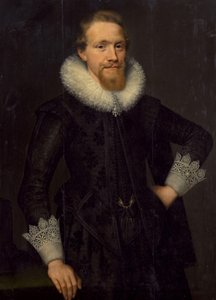 ヤコブ・ペルゲンスの肖像 (?-1681) 作： Salomon Mesdach (attributed to)