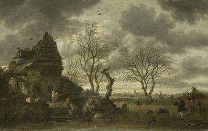 冬景色 作： Salomon Rombouts