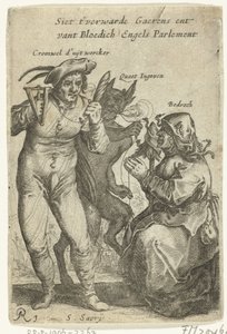 クロムウェルの漫画、1652～1654年頃 Siet t