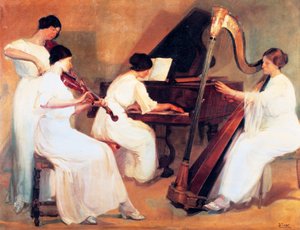 女性のコンサート 作： Salvador Tuset Tuset