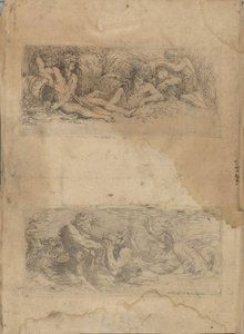 (フィギュア・シリーズ）川の神々 作： Salvator Rosa