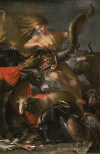 運命の寓意、1658年頃-9 作： Salvator Rosa