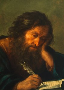サルヴァトーレ・ローザ（1615-1673）の「ある伝道者 作： Salvator Rosa