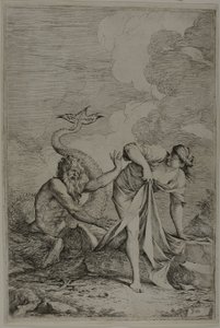 グラウコスとスキュラ 作： Salvator Rosa