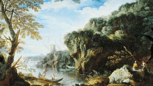 サルバトール・ローザ校のマリン 作： Salvator Rosa