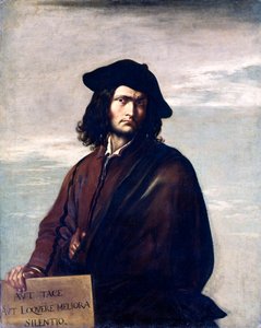 サルヴァトーレ・ローザの自画像 作： Salvator Rosa
