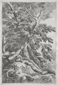隠者聖ウィリアム 作： Salvator Rosa