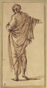 立ちバック姿 作： Salvator Rosa