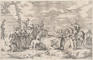 アティリウス・レグルスの死 作： Salvator Rosa