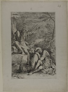 アイネイアスの夢 作： Salvator Rosa
