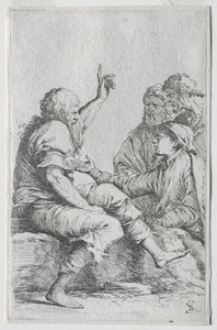 置物シリーズ：置物、1656-57。 作： Salvator Rosa