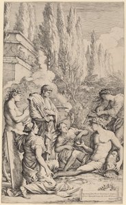 サルヴァトール・ローザの天才 作： Salvator Rosa