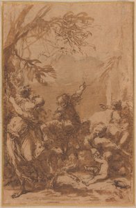 木星の育成 作： Salvator Rosa