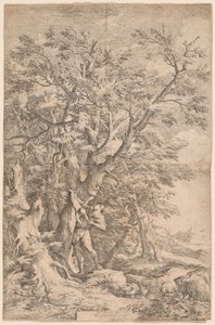 幼いオイディプスの救出 作： Salvator Rosa