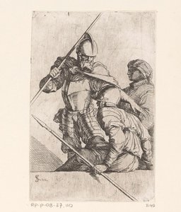 2 人の兵士とターバンを巻いた人物 小さなフィギュア（シリーズタイトル） フィギュア（シリーズタイトル）