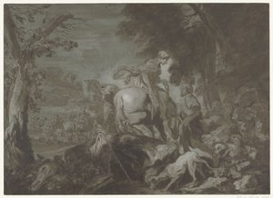 ジェイコブとレイチェルに別れを告げる 作： Salvatore Castiglione